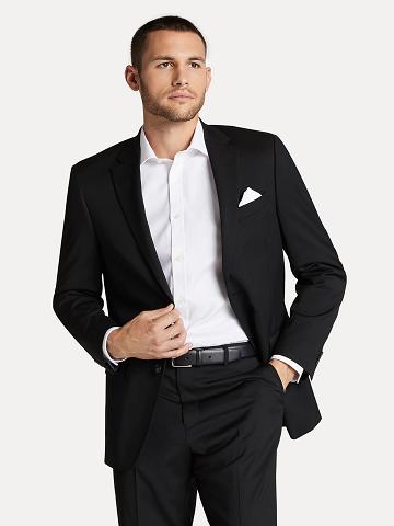 Blazer Tommy Hilfiger Regular fit essential twill Homme Noir | FR_M31477