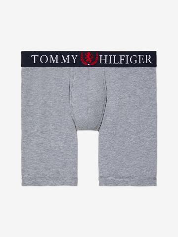 Boxer Briefs Tommy Hilfiger Authentic stretch boxer brief Homme Grise | FR_M31567