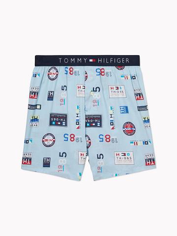 Boxers Tommy Hilfiger Badge print boxer Homme Multicolore | FR_M31556