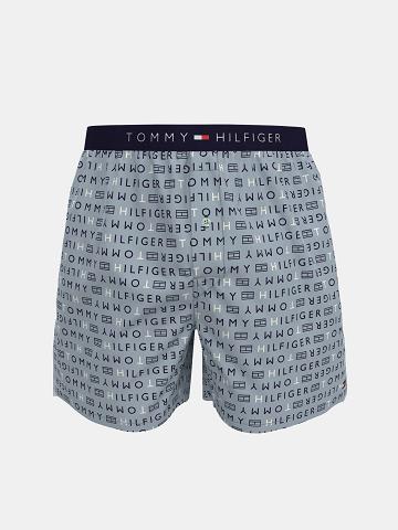 Boxers Tommy Hilfiger Coton classics woven boxer Homme Bleu | FR_M31559