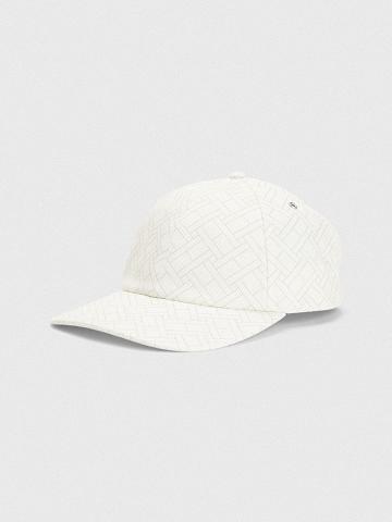 Chapeaux Tommy Hilfiger Hilfiger Flag Soft Homme Blanche | FR_M31731