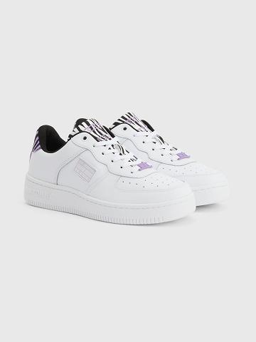 Chaussures Casual Tommy Hilfiger Zebra Accent Femme Blanche | FR_W21600
