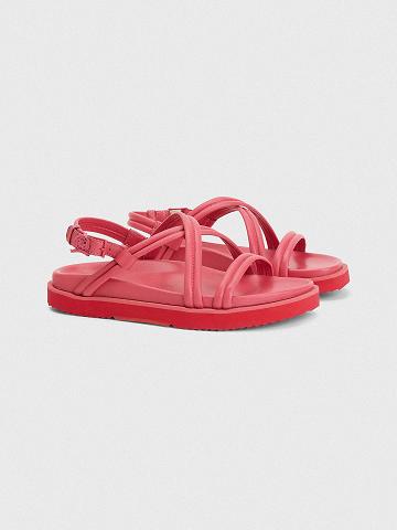 Claquette Tommy Hilfiger Color Pop Travel Femme Rose | FR_W21614