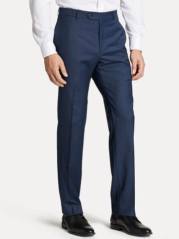 Costumes Tommy Hilfiger Regular fit in sharkskin Homme Bleu | FR_M31181