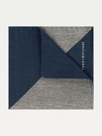 Cravates Tommy Hilfiger Silk Pocket Square Homme Grise | FR_M31809