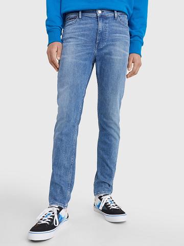 Jean Tommy Hilfiger Low rise skinny fit Homme Bleu | FR_M31369