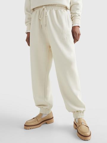 Jogging Tommy Hilfiger Classiche Homme Blanche | FR_M31142