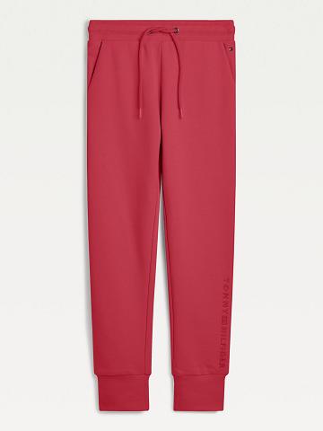 Jogging Tommy Hilfiger Organic Coton Pastel Enfant Rouge | FR_G1181