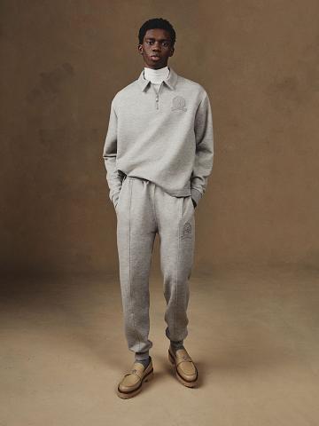Jogging Tommy Hilfiger Relaxed Homme Grise | FR_M31148