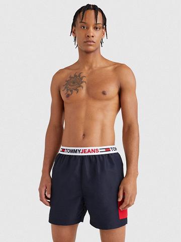 Maillots De Bain Tommy Hilfiger Slim fit 7" swim trunk Homme Bleu Marine | FR_M31110