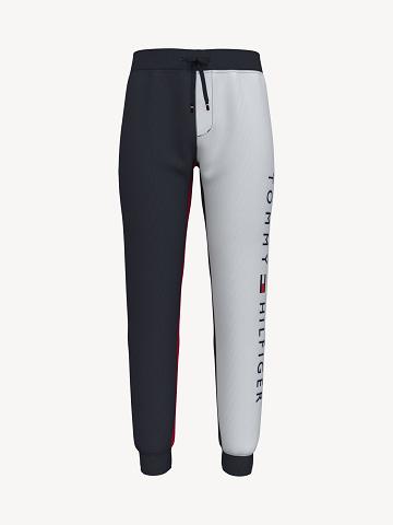 Pantalon Jogging Tommy Hilfiger Essential colorblock Homme Bleu | FR_M31344