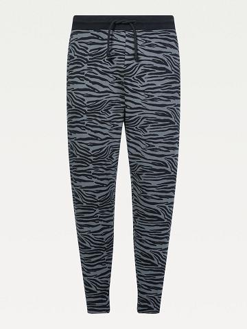 Pantalon Jogging Tommy Hilfiger Year of the Tiger Print Femme Grise | FR_W21218