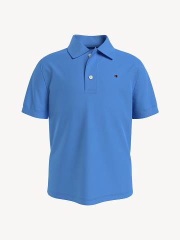 Polos Tommy Hilfiger Solid Enfant Bleu | FR_B2070