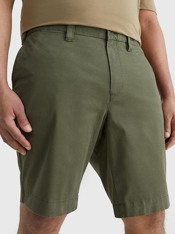 Shorts Tommy Hilfiger Big and tall straight fit Homme Vert | FR_M31193
