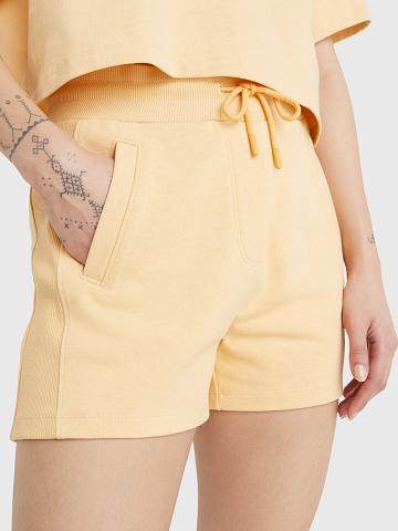Shorts Tommy Hilfiger Sun Washed Femme Jaune | FR_W21318