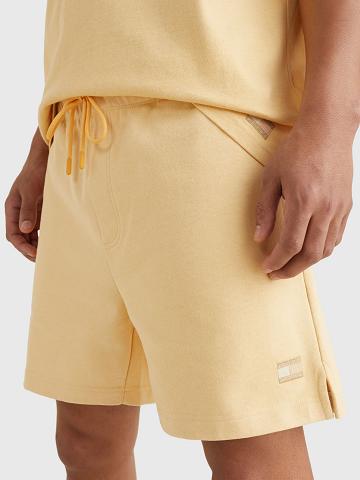 Shorts Tommy Hilfiger Sun Washed Homme Jaune | FR_M31228