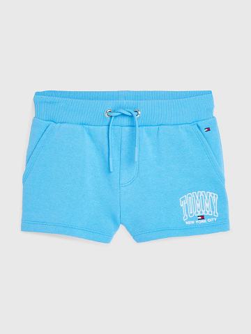 Shorts Tommy Hilfiger Varsity Enfant Bleu | FR_G1165