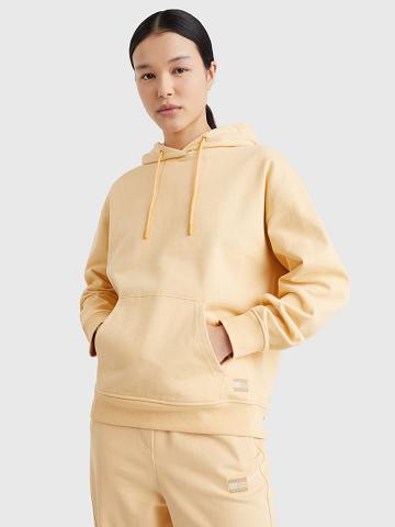 Sweat À Capuche Tommy Hilfiger Sun Washed Femme Marron | FR_W21164