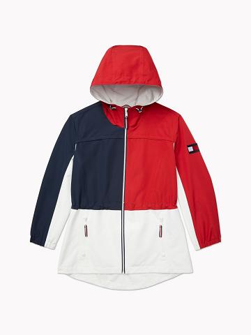 Vestes Tommy Hilfiger Colorblock Femme Multicolore | FR_W21171