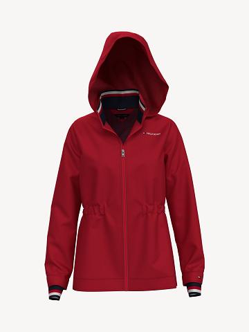 Vestes Tommy Hilfiger Essential Yacht Femme Rouge | FR_W21177